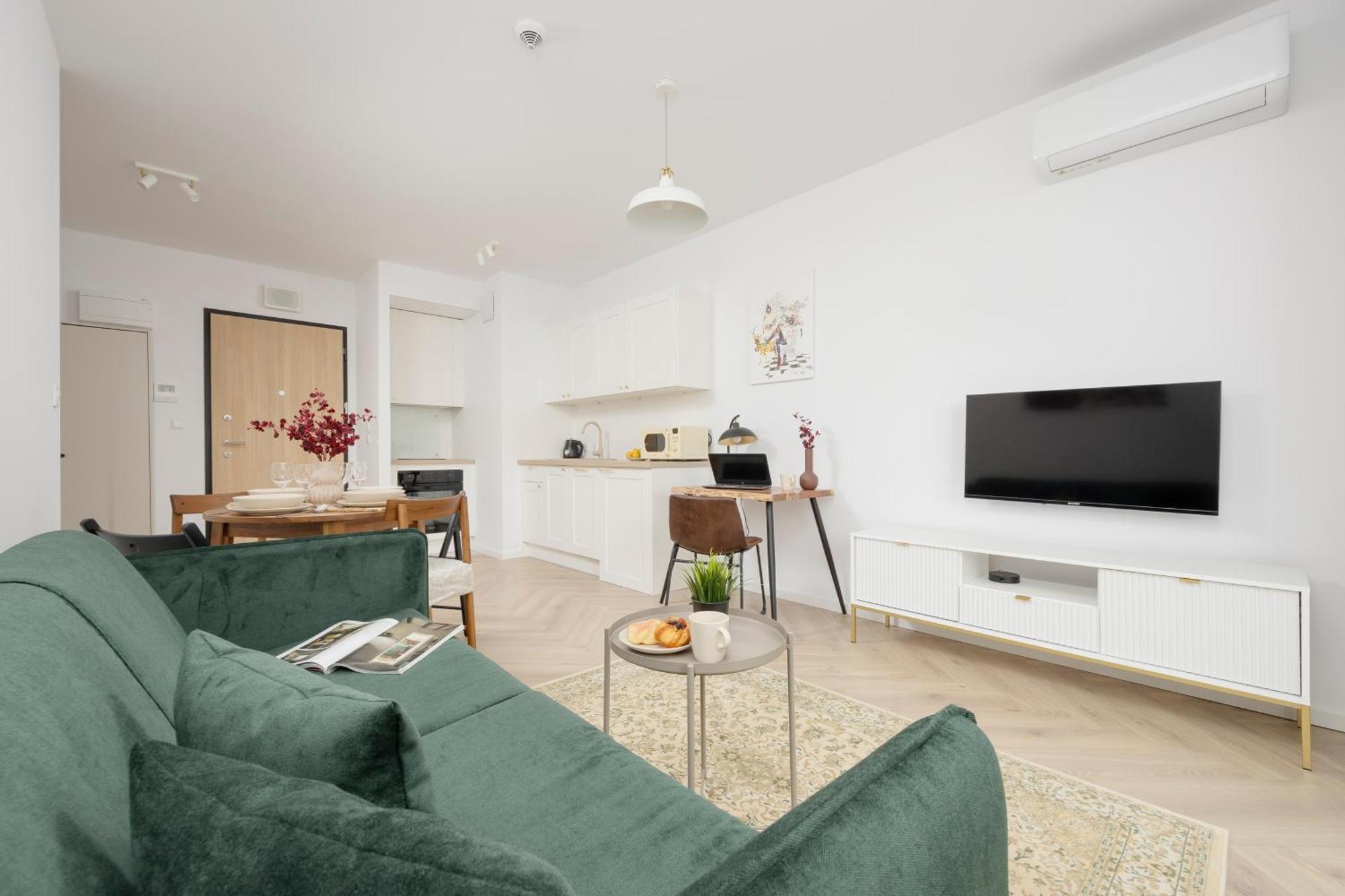 ורשה Modern Apartment With Balcony Near Aleje Jerozolimskie By Noclegi Renters מראה חיצוני תמונה