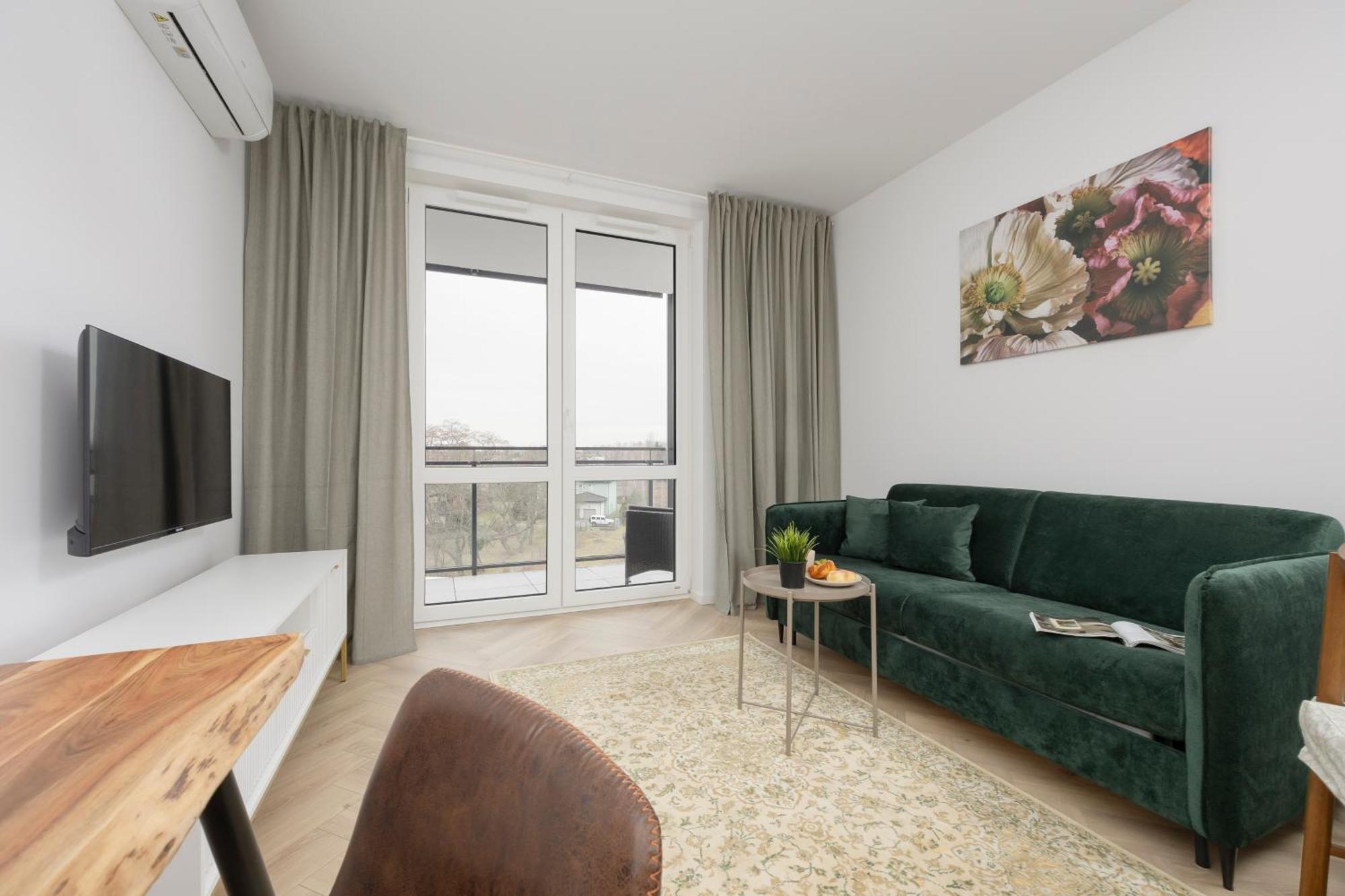 ורשה Modern Apartment With Balcony Near Aleje Jerozolimskie By Noclegi Renters מראה חיצוני תמונה