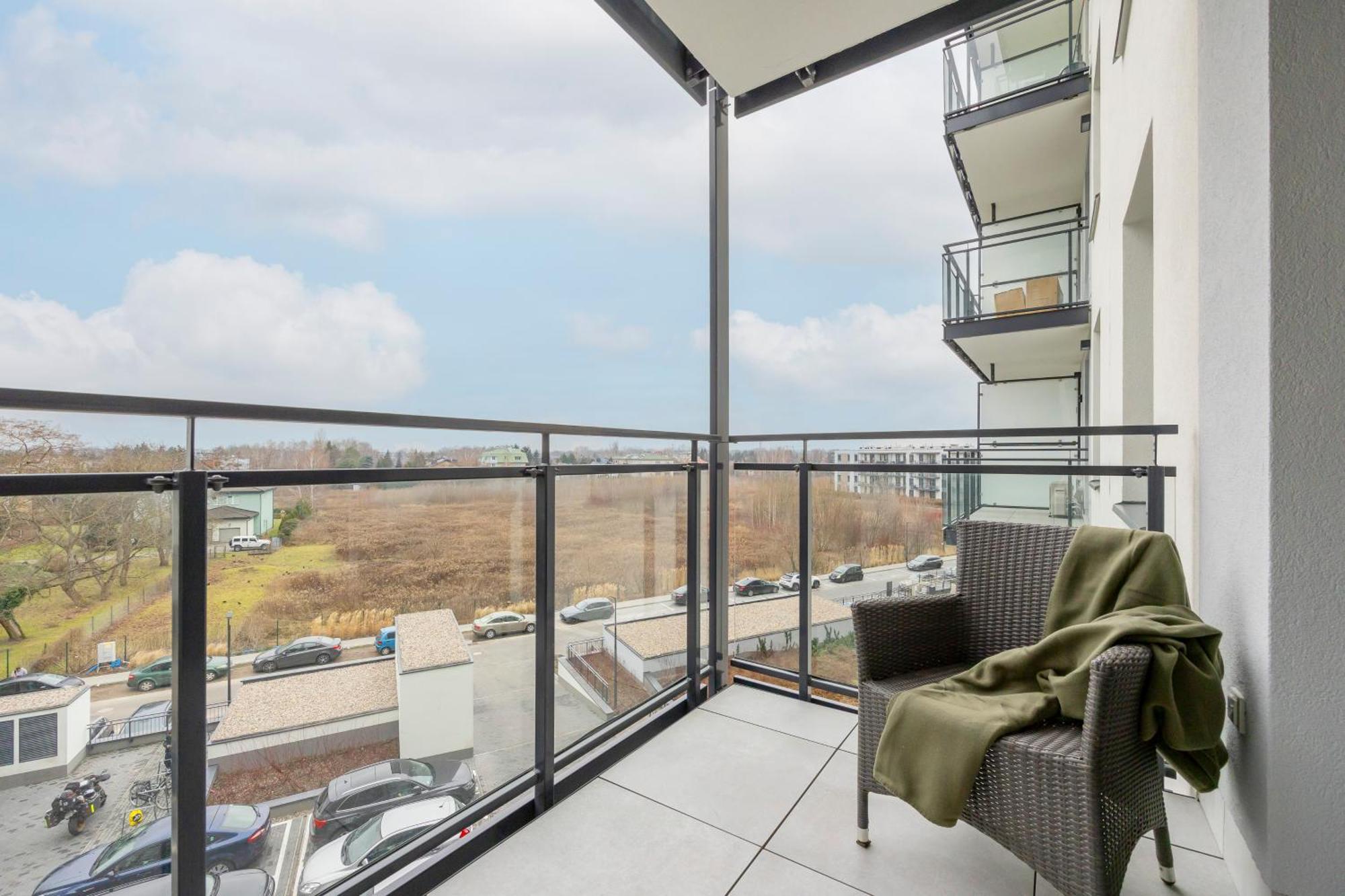 ורשה Modern Apartment With Balcony Near Aleje Jerozolimskie By Noclegi Renters מראה חיצוני תמונה